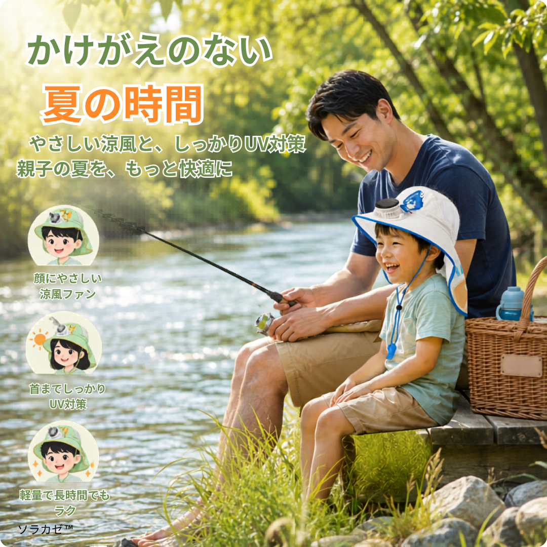 ☀️ソラカゼ™夏のお出かけを、もっと快適に